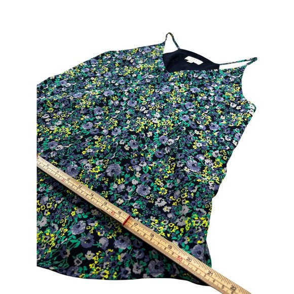 Loft Outlet Floral Sleeveless Blouse MP Petite Polyester - Picture 9 of 9